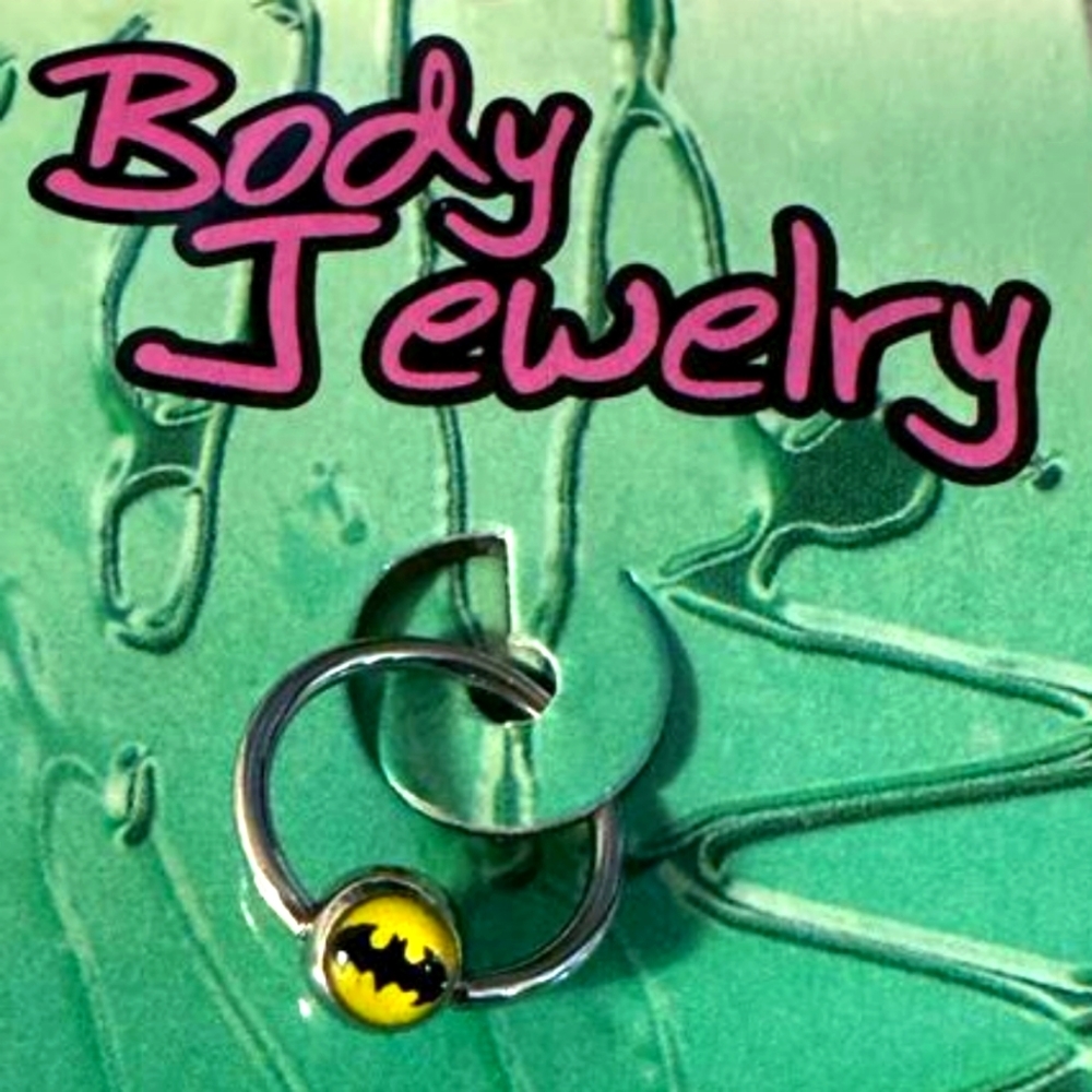 3/$48 Body Jewelry| NWOT Ring with Ball "Bat"; BUY 2 get a 3rd Free